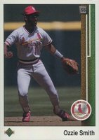 1989 Upper Deck #265 Ozzie Smith Baseball Card