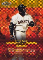 2003 Finest  #20 Barry Bonds Gold X-Fractor Baseball Card