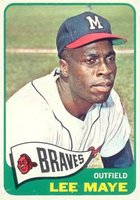 1965 Topps #407 Lee Maye Baseball Card