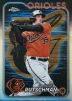 2024 Topps Chrome #80 Adley Rutschman Lightboard Logo Baseball Card