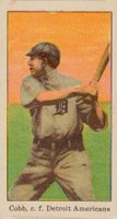 1911 Kotton # Ty Cobb Detroit Americans-Batting Baseball Card