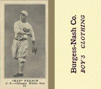 1916 Burgess-Nash Co. #56 Hap Felsch Baseball Card