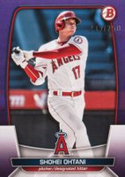 2023 Bowman #51 Shohei Ohtani Purple Baseball Card