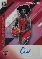 2019 Panini Donruss Optic Signature Series #CWT Coby White Pink Basketball Card