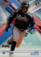 2018 Bowman's Best #54 Ozzie Albies Refractor Baseball Card