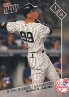 2017 Topps Now  #336 Aaron Judge Baseball Card