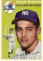 1954 Topps #56 Willie Miranda Baseball Card