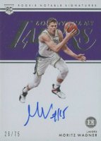 2018 Panini Encased #182 Moritz Wagner Autograph Basketball Card