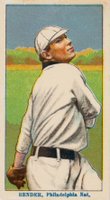 1914 Coupon Cigarettes (Type 2) # Chief Bender Trees in Background-Philadelphia Nat. Baseball Card