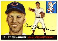 1955 Topps #174 Rudy Minarcin Baseball Card
