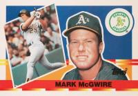 1990 Topps Big Baseball #28 Mark McGwire Baseball Card