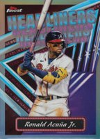 2023 Topps Finest Finest Headliners #FH4 Ronald Acuna Jr. Baseball Card