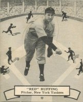 1937 O-Pee-Chee #136 Red Ruffing Baseball Card