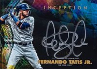 2020 Topps Inception Silver Signings #FTJ Fernando Tatis Jr. Baseball Card