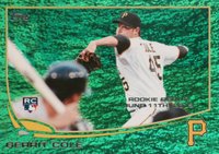 2013 Topps Update #US265 Gerrit Cole Emerald Baseball Card