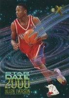 1996 Skybox E-X2000 Star Date #7 Allen Iverson Basketball Card