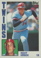 1984 Topps #345 Kent Hrbek Baseball Card