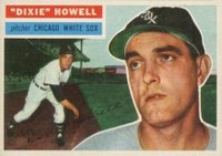 1956 Topps #149 Dixie Howell Gray Back Baseball Card