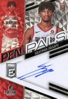2022 Panini Donruss Elite Pen Pals Autograph #PPSHS Shaedon Sharpe Basketball Card