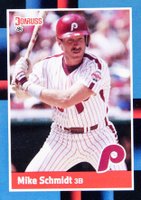 1988 Donruss #330 Mike Schmidt Baseball Card