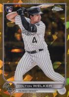 2022 Topps Chrome Sapphire Edition #480 Colton Welker Gold Baseball Card