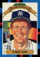 1988 Donruss #17 Tommy John Diamond Kings Baseball Card