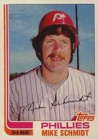 1982 Topps #100 Mike Schmidt Baseball Card