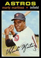 1971 Topps #602 Marty Martinez Baseball Card