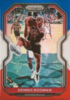 2020 Panini Prizm #166 Dennis Rodman Red/White/Blue Prizm Basketball Card