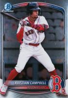 2025 Bowman Chrome Prospects #BCP42 Kristian Campbell Baseball Card