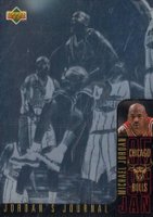 1996 Collector's Choice International Spanish Jordan's Journal #J3 Michael Jordan Basketball Card