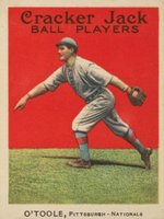 1914 Cracker Jack #54 Marty O'Toole Baseball Card