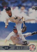 1999 Pacific  #294 Derek Jeter Action Baseball Card