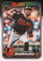 2024 Topps #111 Grayson Rodriguez Baseball Card