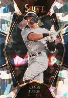 2022 Panini Select #134 Aaron Judge Cracked Ice Baseball Card