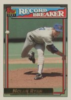 1992 Topps Gold #4 Nolan Ryan Baseball Card