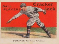 1914 Cracker Jack #92 Al Demaree Baseball Card