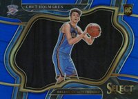 2022 Panini Select #296 Chet Holmgren Blue Prizm Basketball Card