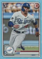 2020 Bowman #71 Gavin Lux Sky Blue Baseball Card