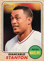 2017 Topps Heritage  #401 Giancarlo Stanton Baseball Card