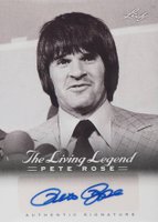 2012 Leaf Pete Rose Living Legend Autographs #AU26 Pete Rose Baseball Card