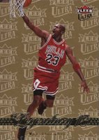 2007 Ultra #244 Michael Jordan Gold Medallion Basketball Card