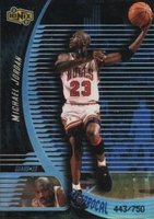 1998 Upper Deck Ionix Reciprocal #R13 Michael Jordan Basketball Card