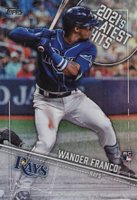 2022 Topps 2021's Greatest Hits #21GH5 Wander Franco Baseball Card