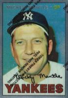 1996 Topps Mantle Finest #17 1967 Topps Reprint w/Coating Baseball Card