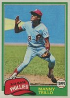 1981 Topps #470 Manny Trillo Baseball Card