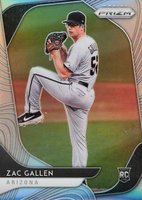 2020 Panini Prizm #40 Zac Gallen Silver Prizm Baseball Card