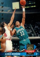 1992 Upper Deck International #56 Alonzo Mourning Italian Basketball Card