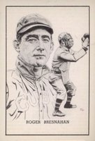 1950 Callahan Hall of Fame # Roger Bresnahan Baseball Card