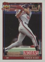 1991 Topps Desert Shield #555 Turner Ward Baseball Card
